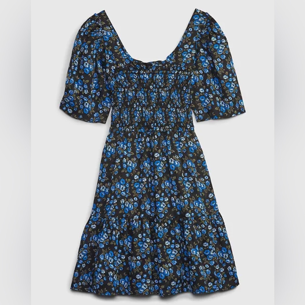 GAP Blue Floral Mini Dress
